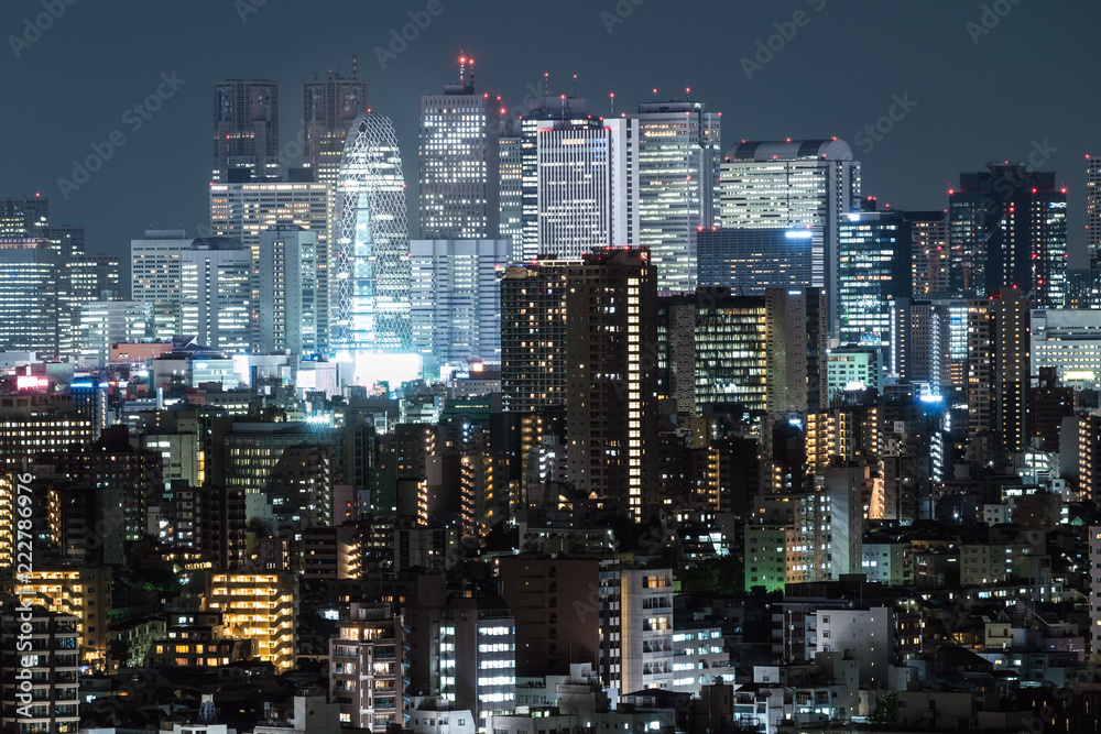 東京・新宿・夜景