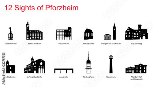 12 Sights of Pforzheim