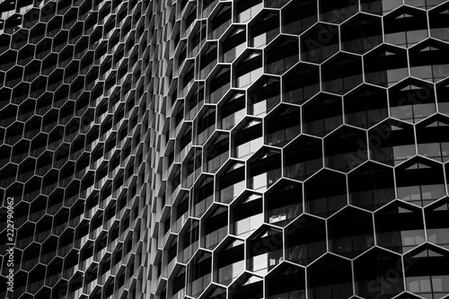 Abstract modern architecture background. Texture, pattern, geometry