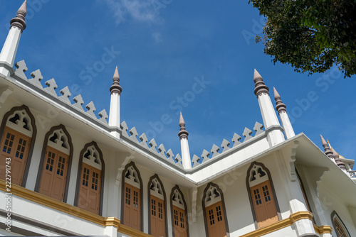 Facade of Sultan Masjid Mosque at Kampong Glam, Singapore