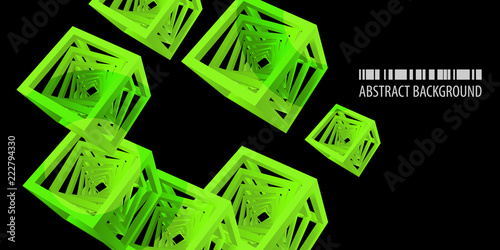 Geometric colorful abstract background