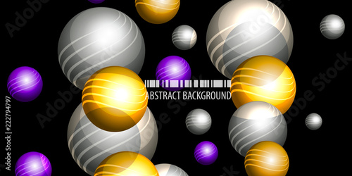 Geometric colorful abstract background