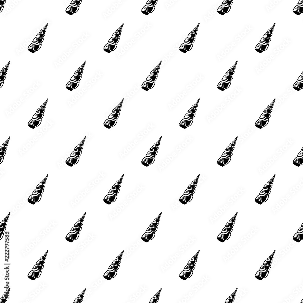 Long shell icon. Simple illustration of long shell vector icon for web Long shell icon. Simple illustration of long shell vector icon for web