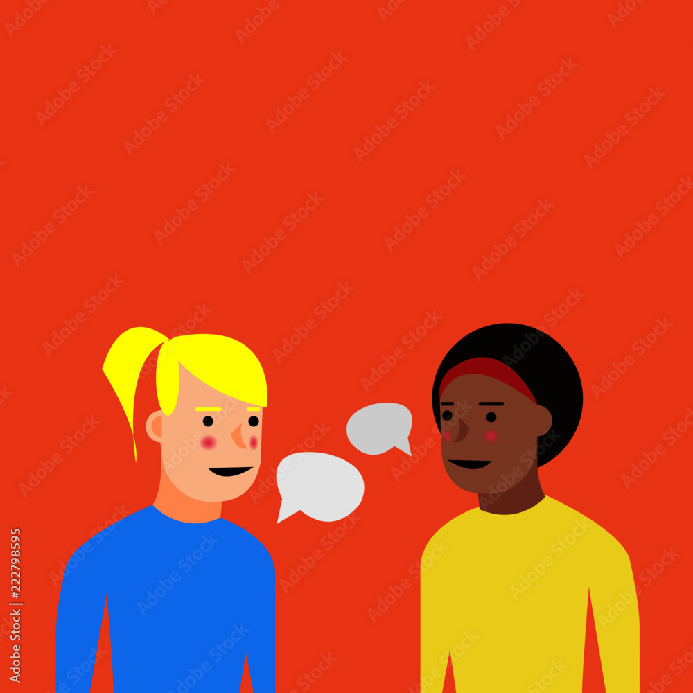 two girls talking vector for web two girls talking vector for web
