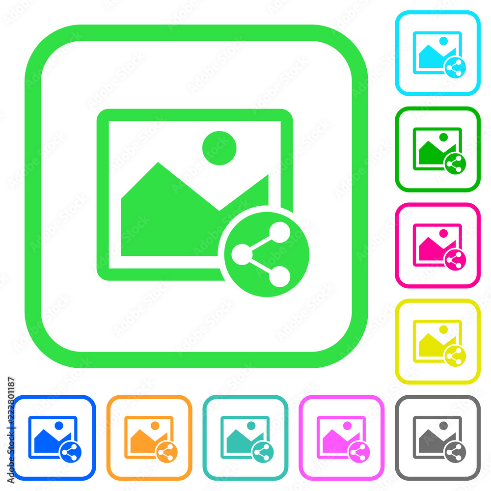 Share image vivid colored flat icons Share image vivid colored flat icons