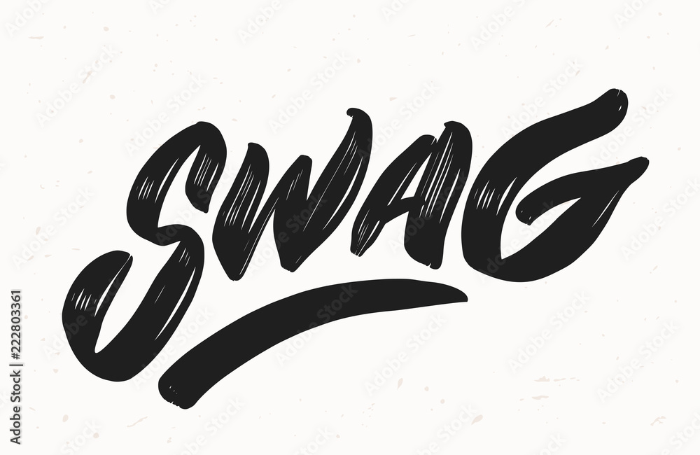 Swag. Vector lettering. Stock Vector Adobe Stock