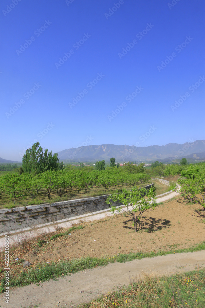 The manger ditch in the Eastern Royal Tombs of the Qing Dynasty, china