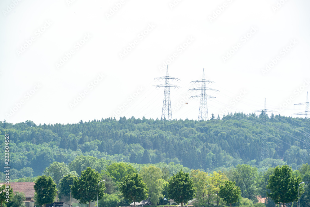 Obraz premium Atomkraftwerk Elektrizitet