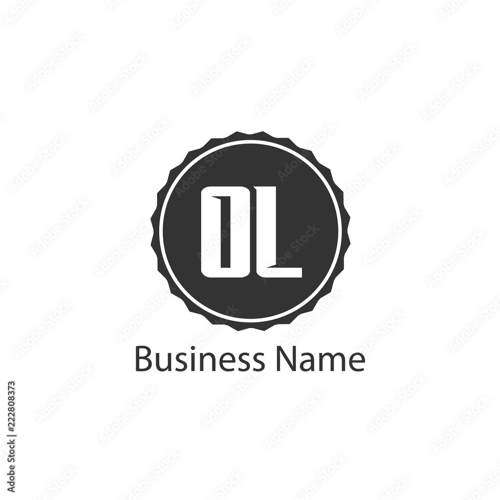 Initial Letter OL Logo Template Design Initial Letter OL Logo Template Design