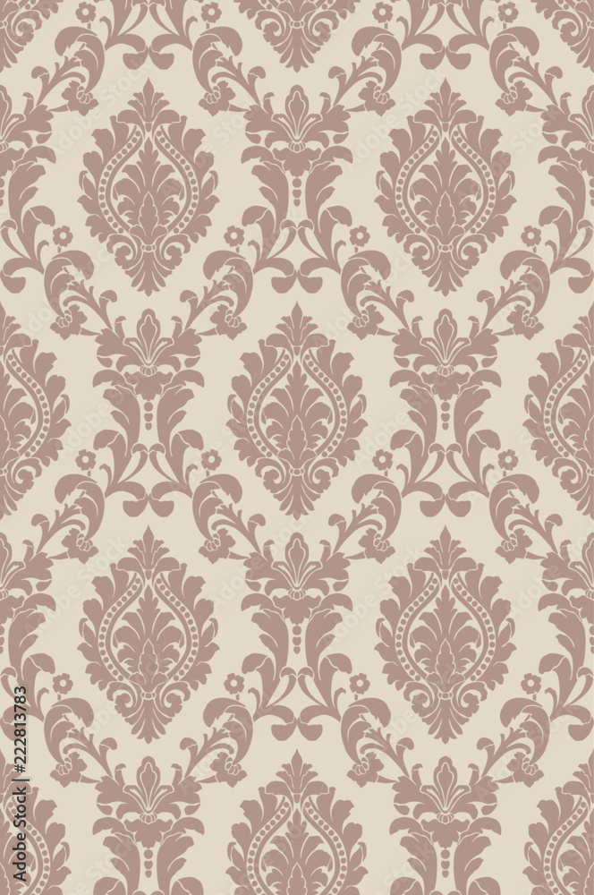 Vector Classic Damask Seamless Pattern Vector Classic Damask Seamless Pattern