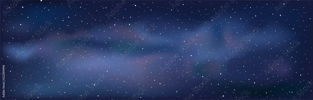 Fototapeta premium Night sky background
