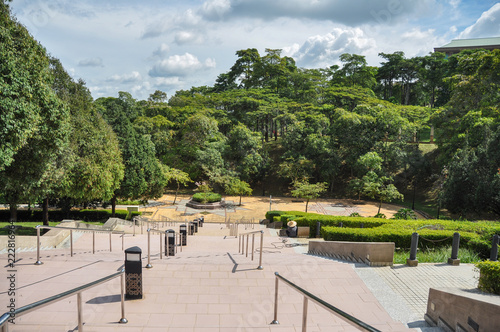 Wallpaper Mural Stairs in the park in Putrajaya Torontodigital.ca