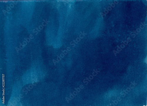 Blue watercolour texture