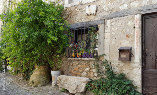 Fototapeta Naklejka Na Ścianę i Meble -  Beautiful medieval village street