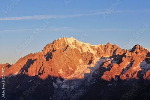 versant italien du mont Blanc