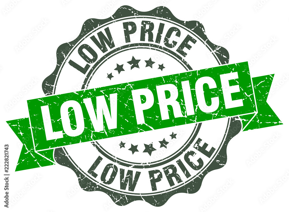 low price stamp. sign. seal