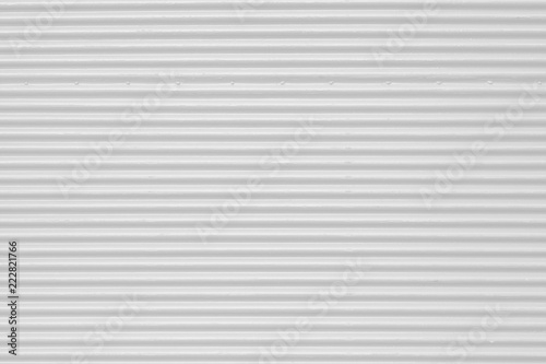 Corrugated metal surface