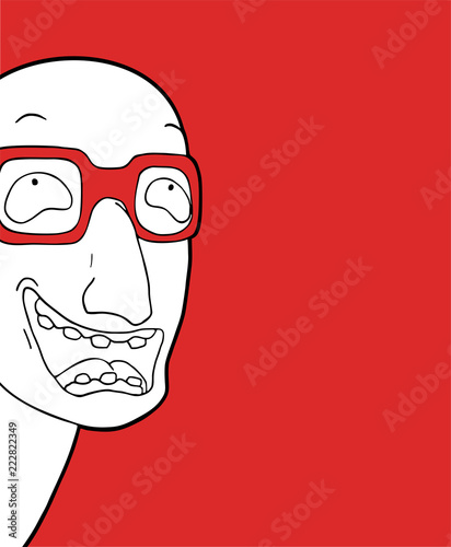 joking face illustration