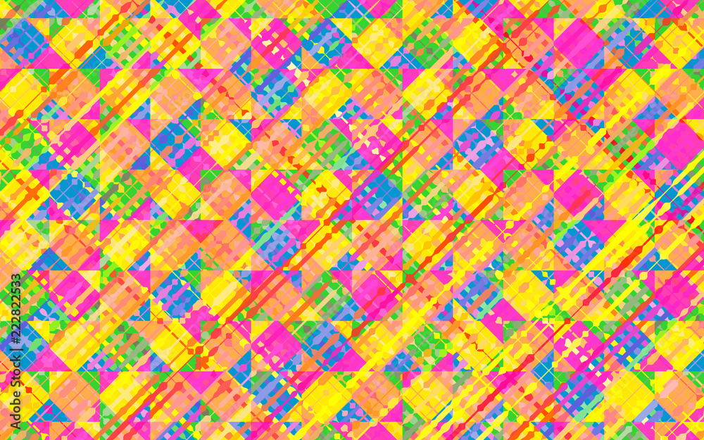 Abstract background consisting of small geometric shapes