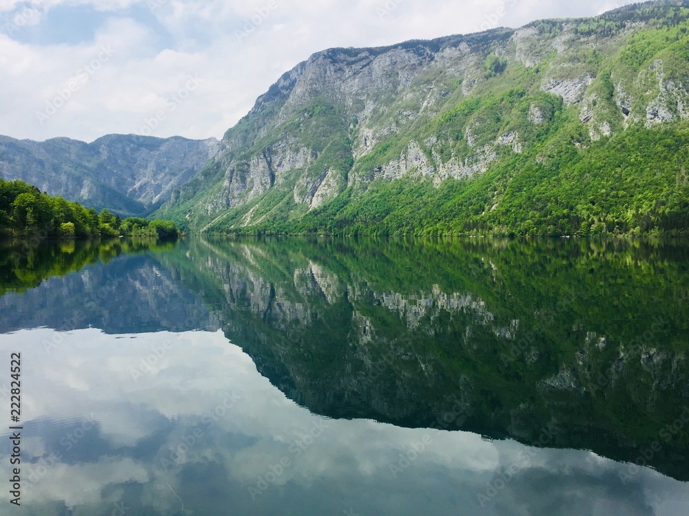 Lake in mountains