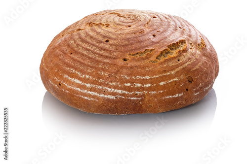 Roggenbrot weiß isoliert photo