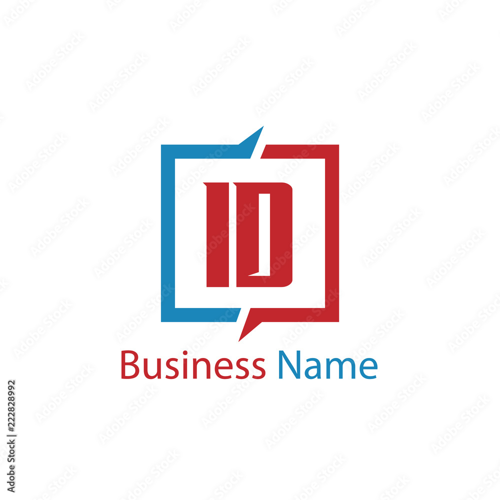 Initial Letter ID Logo Template Design Initial Letter ID Logo Template Design