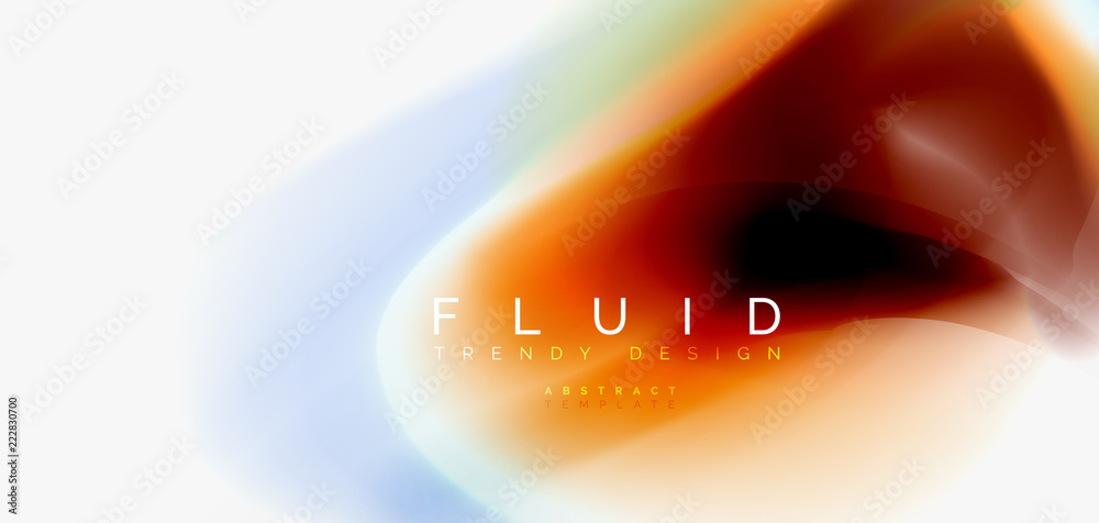 Mixing liquid color flow abstract background. Trendy abstract layout template for business or technology presentation, internet poster or web brochure cover, wallpaper Mixing liquid color flow abstract background. Trendy abstract layout template for business or technology presentation, internet poster or web brochure cover, wallpaper