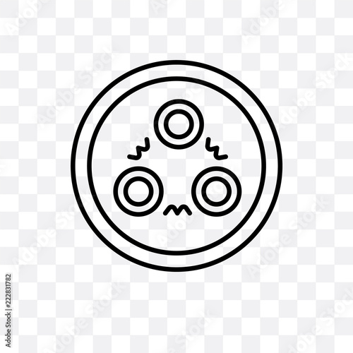 quark icon isolated on transparent background. Simple and editable quark icons. Modern icon vector illustration.