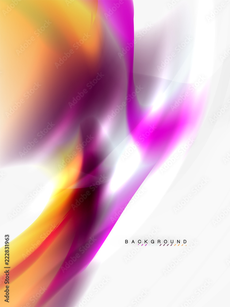 Background abstract - liquid colors wave flow Background abstract - liquid colors wave flow