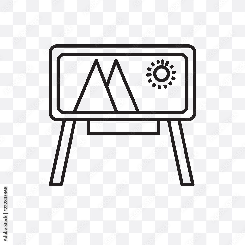canvas icon isolated on transparent background. Simple and editable canvas icons. Modern icon vector illustration. canvas icon isolated on transparent background. Simple and editable canvas icons. Modern icon vector illustration.