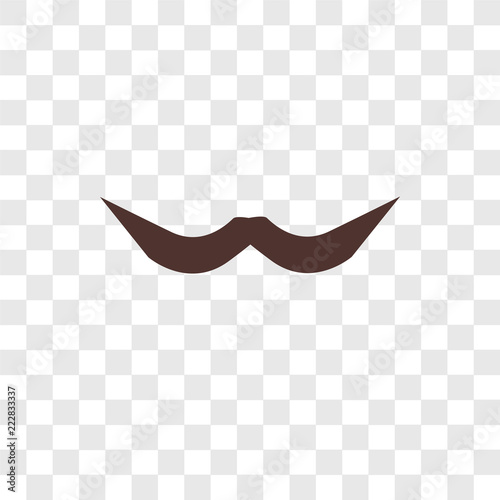 Hairy vector icon isolated on transparent background, Hairy logo design
