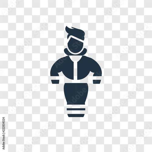 Working coverall vector icon isolated on transparent background, Working coverall logo design