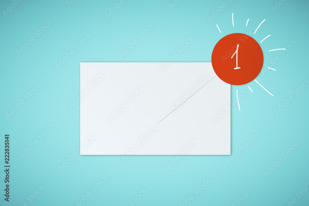 White app envelope White app envelope