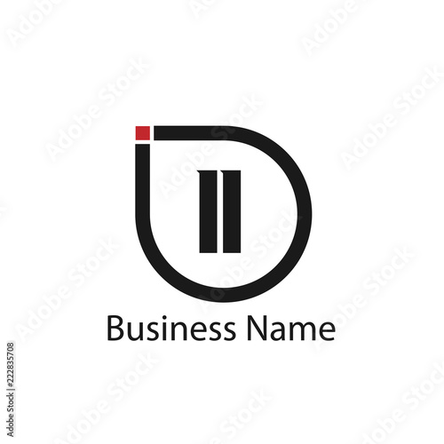 Initial Letter II Logo Template Design