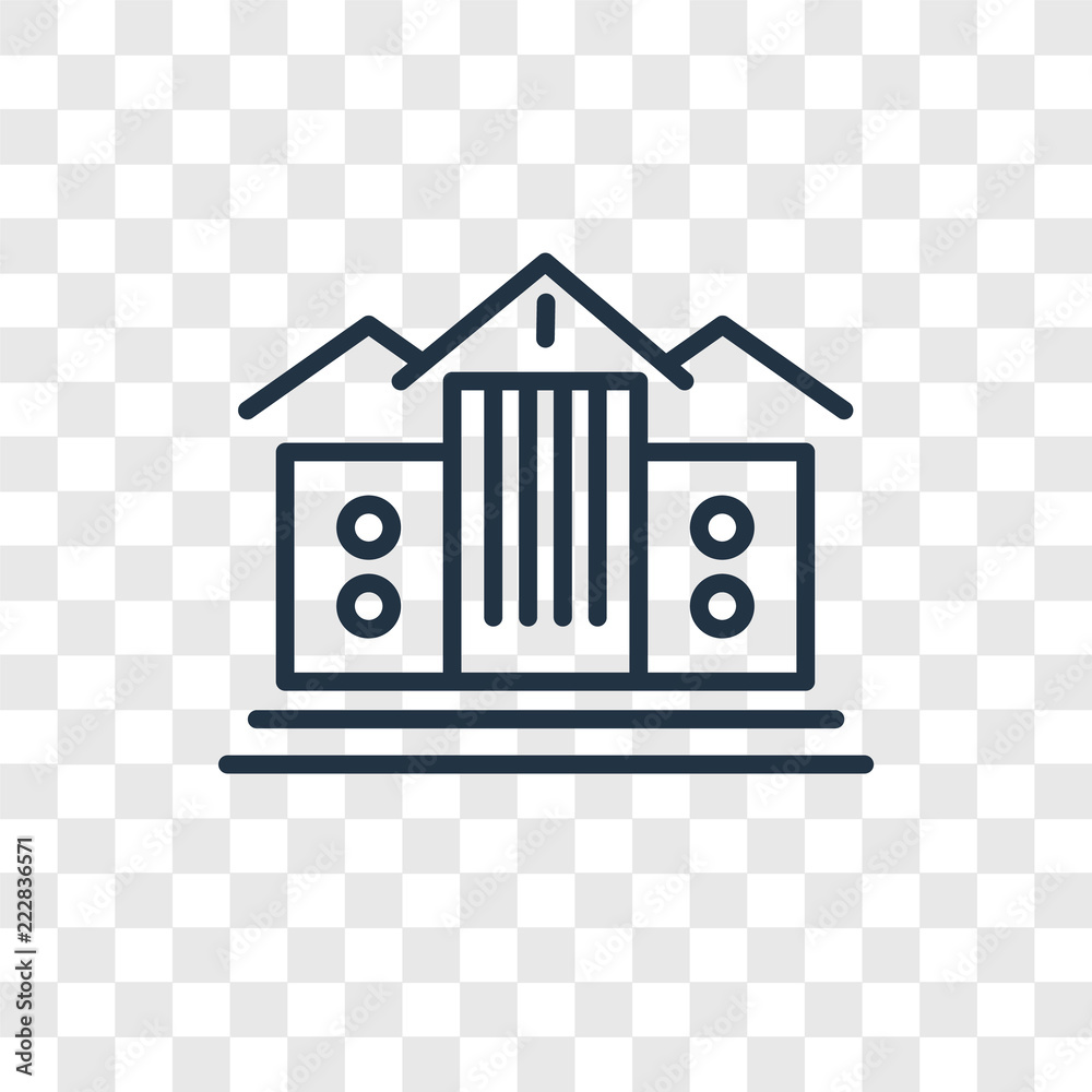 University Vector Icon Isolated On Transparent Background University University Vector Icon Isolated On Transparent Background University