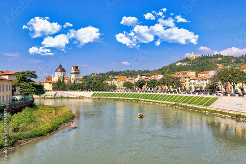 Panoramica della città di Verona