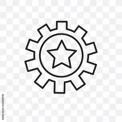 potential icon isolated on transparent background. Simple and editable potential icons. Modern icon vector illustration.