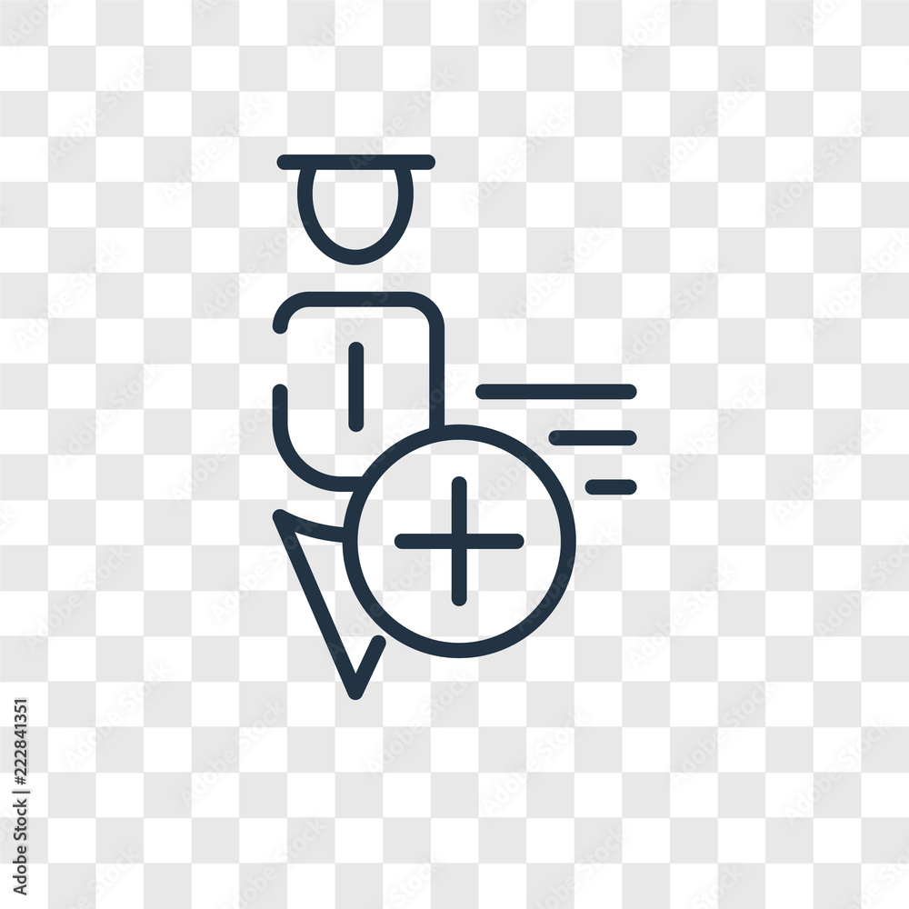 Obraz premium Promotion vector icon isolated on transparent background, Promotion logo design