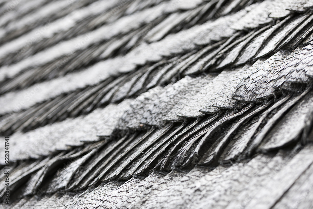 Old wooden textured roof tiles Old wooden textured roof tiles