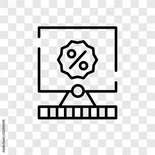 Tax vector icon isolated on transparent background, Tax logo design