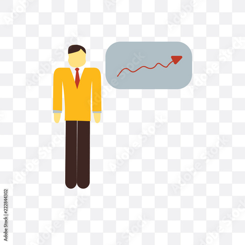 loss icon isolated on transparent background. Simple and editable loss icons. Modern icon vector illustration.