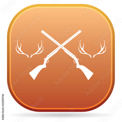 Hunting club logo icon