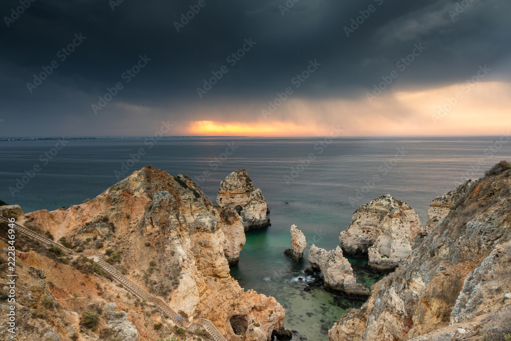 Thunderstorm over Ponta da Piedade