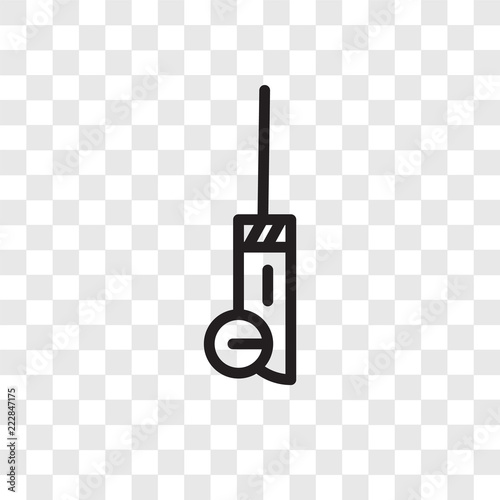 Awl vector icon isolated on transparent background, Awl logo design