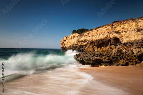 Waves at Praia de Albandeira