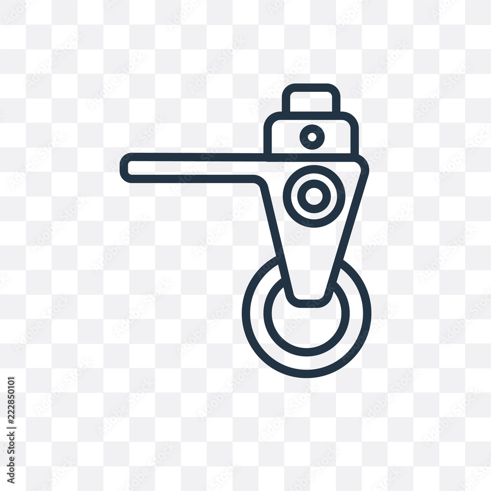 caster icon isolated on transparent background. Simple and editable caster icons. Modern icon vector illustration. caster icon isolated on transparent background. Simple and editable caster icons. Modern icon vector illustration.