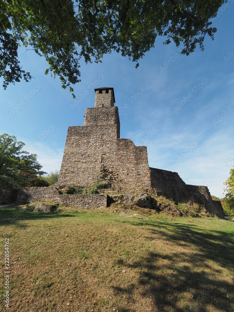 Burg Grimburg - ist eine Spornburg im Gebiet der Ortsgemeinde Grimburg in der Verbandsgemeinde Hermeskeil im rheinland-pfälzischen Landkreis Trier-Saarburg 
