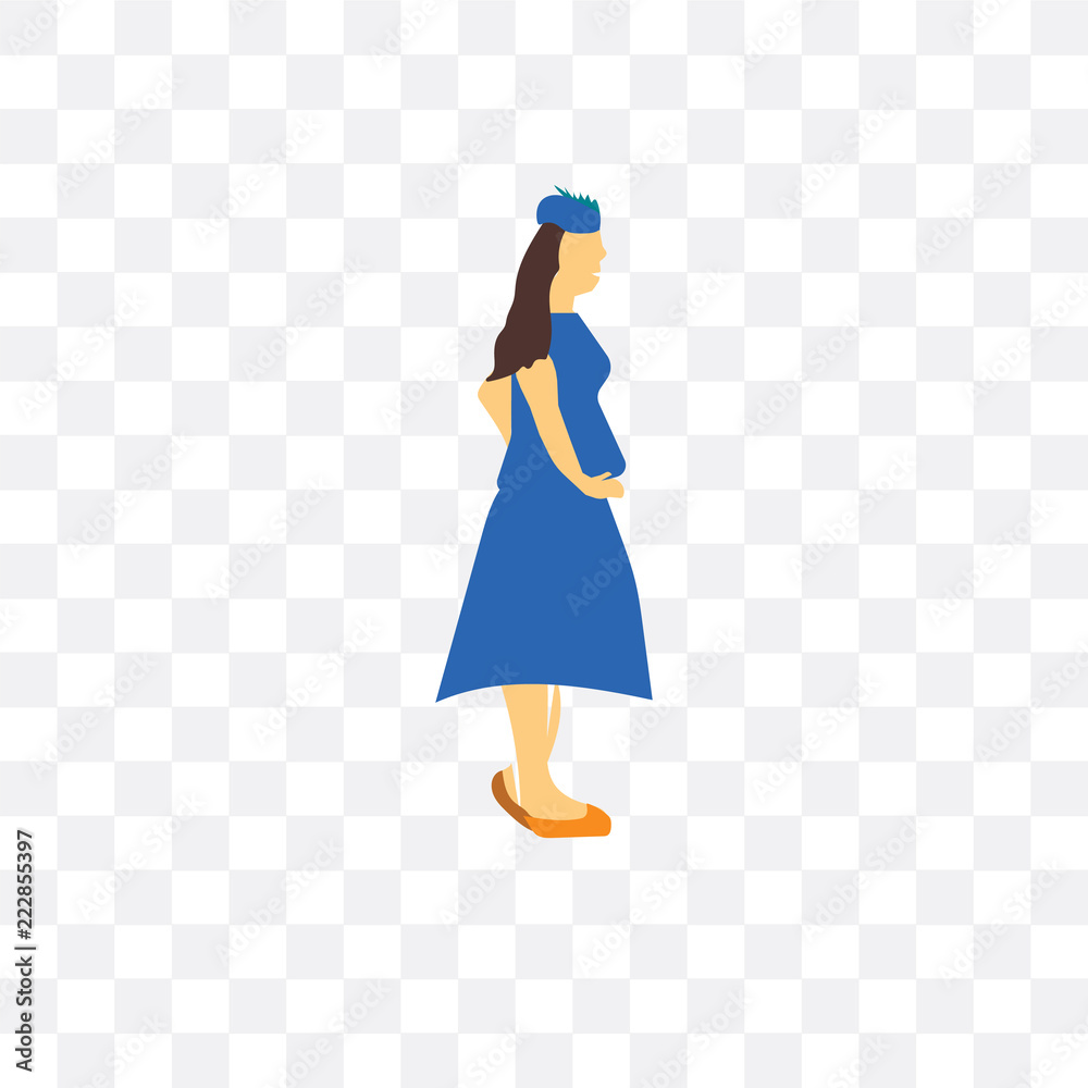 woman standing icon isolated on transparent background. Simple and editable woman standing icons. Modern icon vector illustration. woman standing icon isolated on transparent background. Simple and editable woman standing icons. Modern icon vector illustration.