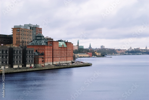 Waterfront Of Stockholm. photo