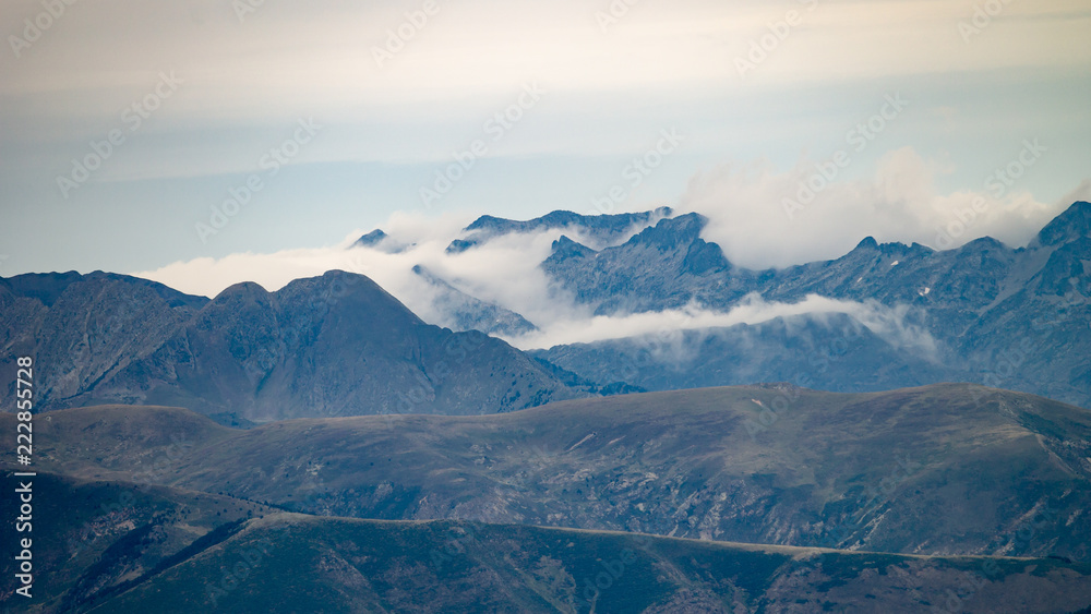 Cloud Formation Surround Mountain Tops